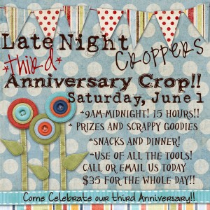 LNC, Late Night Croppers, Third Anniversary